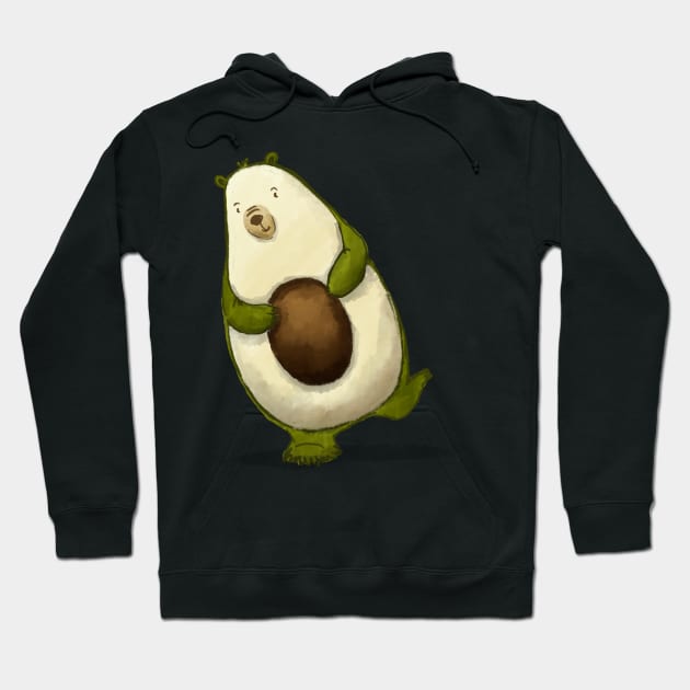 Avocado Bear Hoodie by Erasmus-71